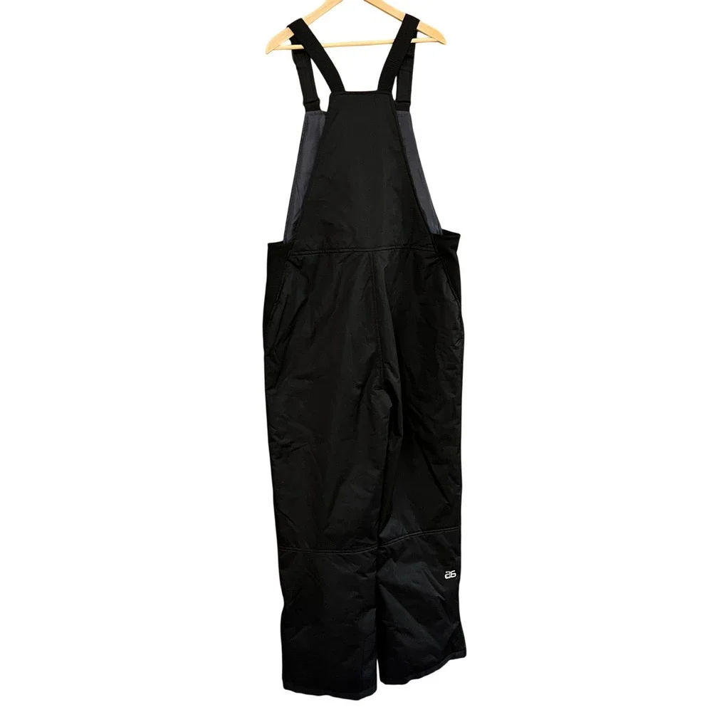 Arctix Mens Essential Insulated Bib Overalls Black Regular Fit XL/TG 3K RN111478